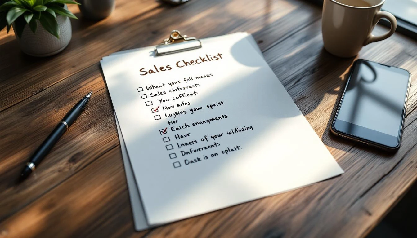 Verkoop: checklist om een deal te sluiten zonder iets aan het toeval over te laten